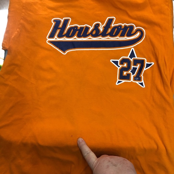 HOUSTON ASTROS Shirts & Tops Houston Astros Altuve Kids Tshirt